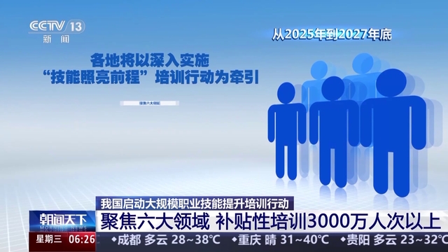 职业技能培训 一份惠及超3000万人次的“发展红利”